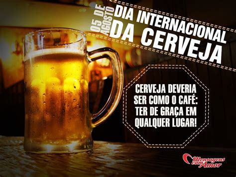 dia internacional da cerveja